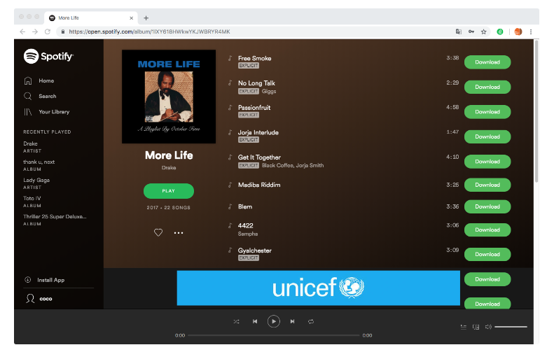 Spotify кряк