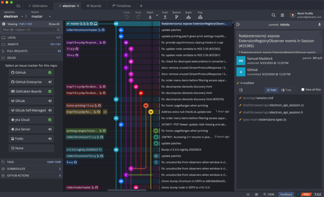 GitKraken Трескаться